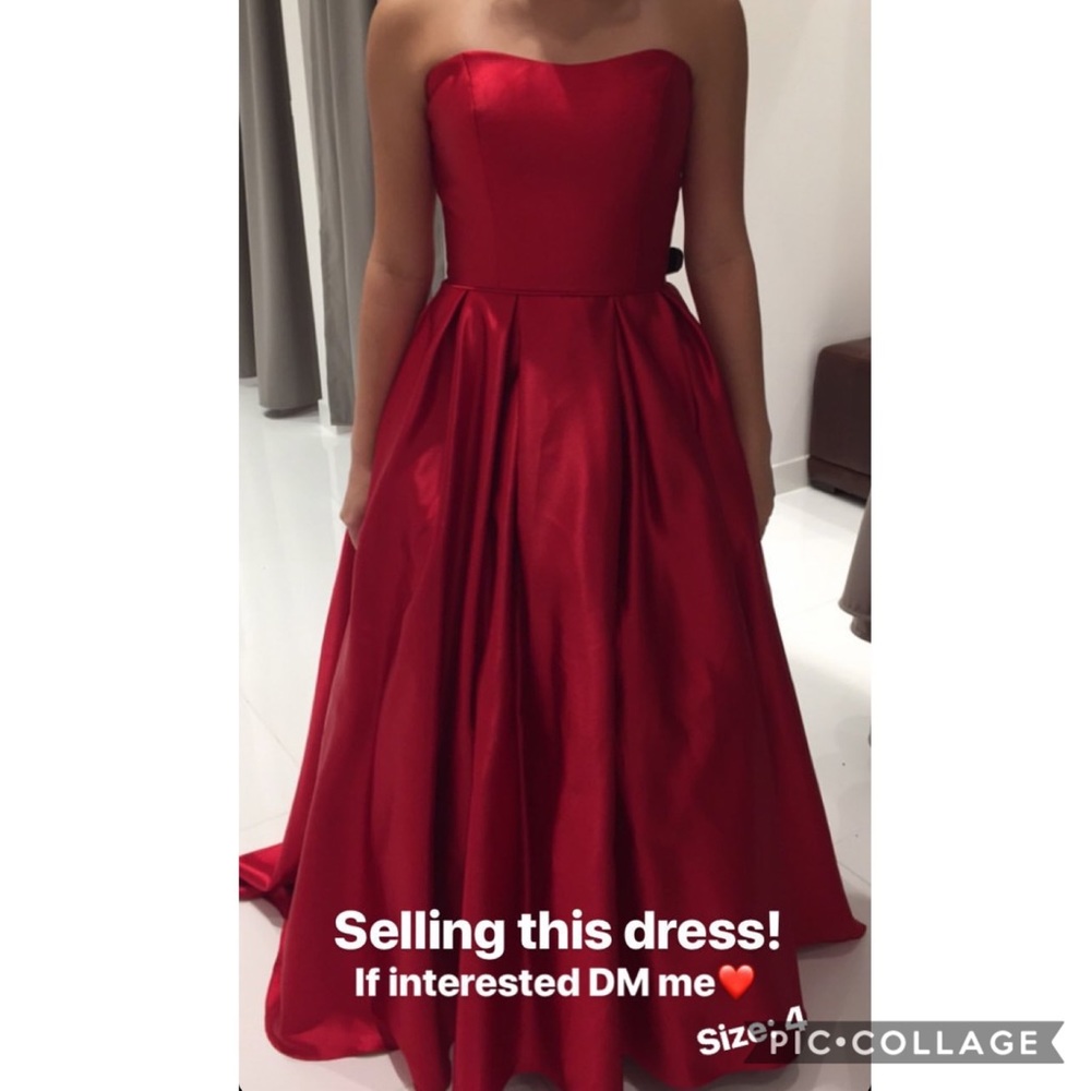 Red Camille La Vie Dress